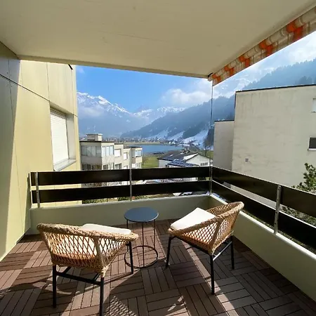 Wunderstay Alpine 203 Chic With Balcony, Mountain And View Appartement Engelberg