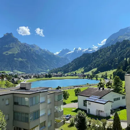 Appartement Wunderstay Alpine 203 Chic With Balcony, Mountain And View Engelberg