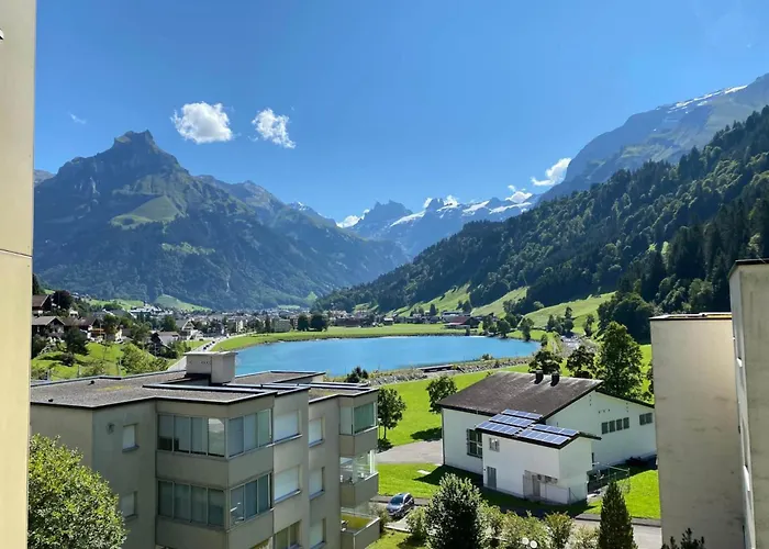 Apartment Wunderstay Alpine 203 Chic With Balcony, Mountain And View Engelberg